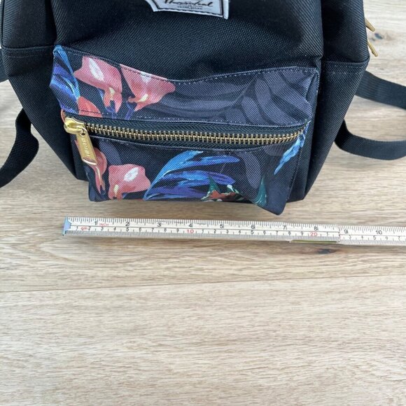 Herschel Supply Co Nova Mini Backpack OS Dark Summer Floral Black EUC main image 5
